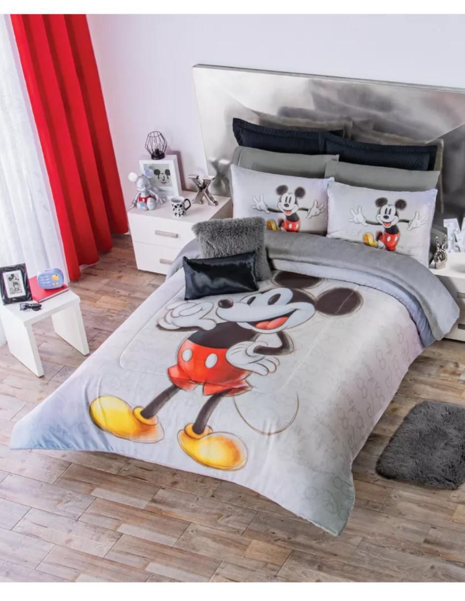 Cobertor Mickey Acolchado Ultracálido Vintage Mickey 1
