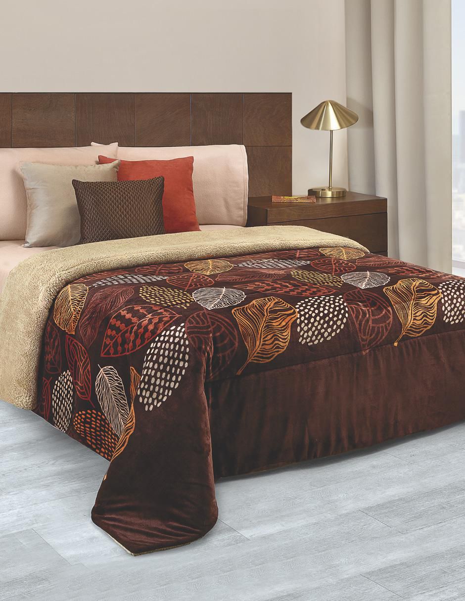 Cobertor estampado floral 5