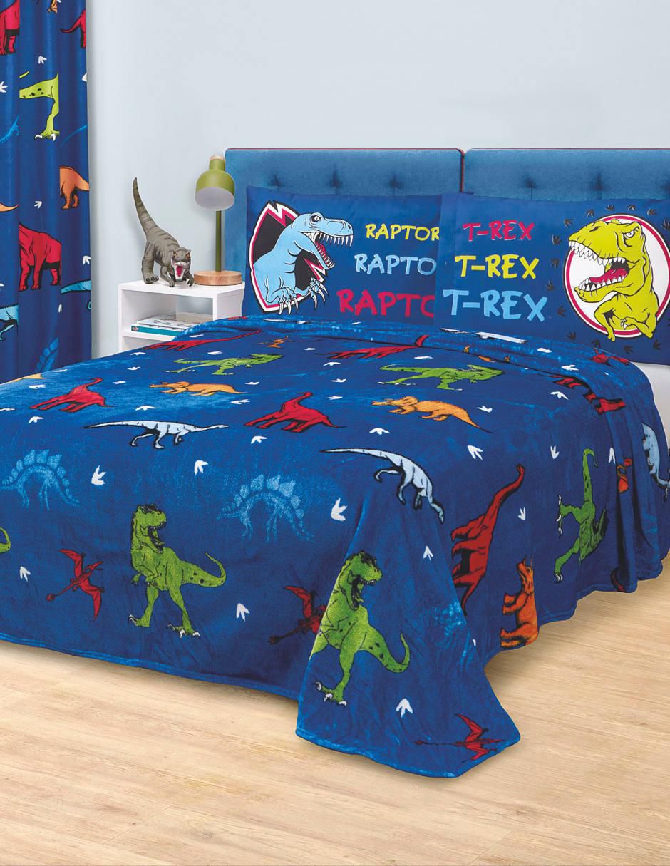 Cobertor estampado dinosaurio 2