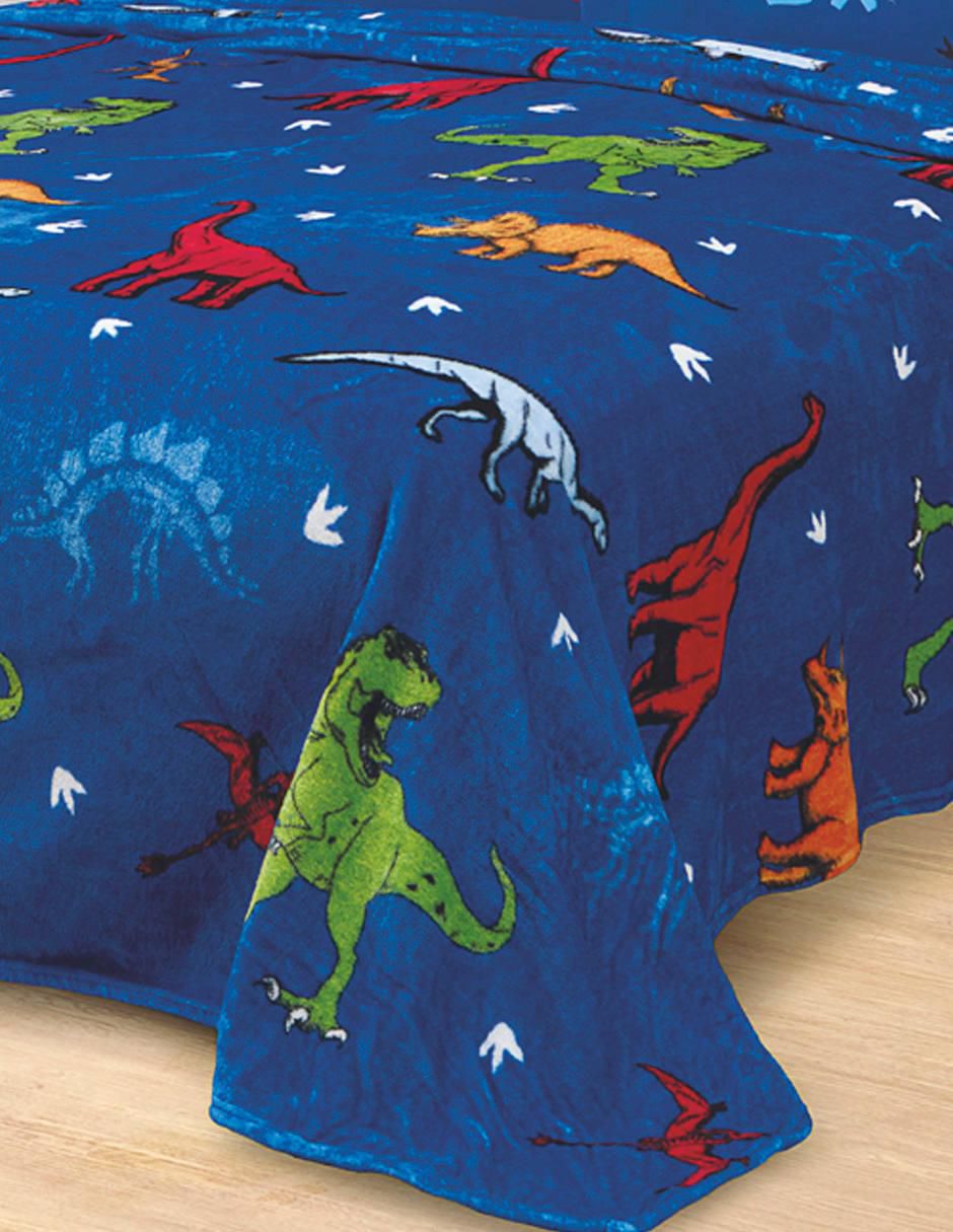Cobertor estampado dinosaurio 3