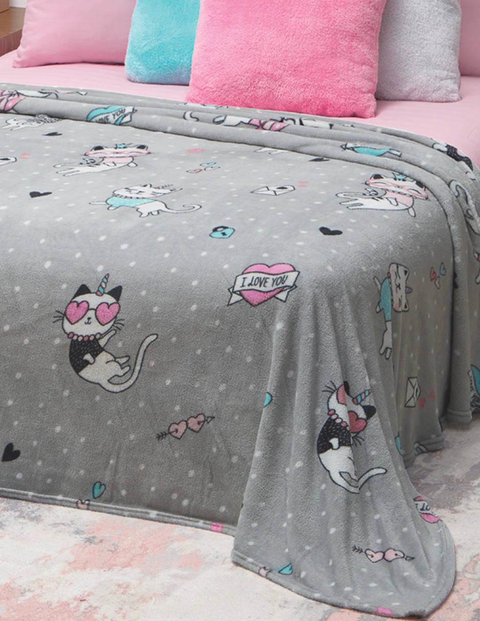 Cobertor estampado animal 3