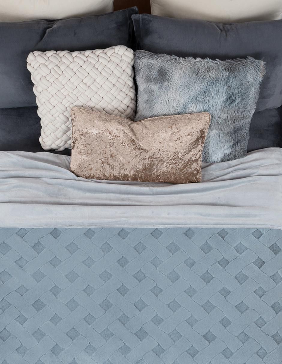 Cobertor Luxus estampado texturizado 3