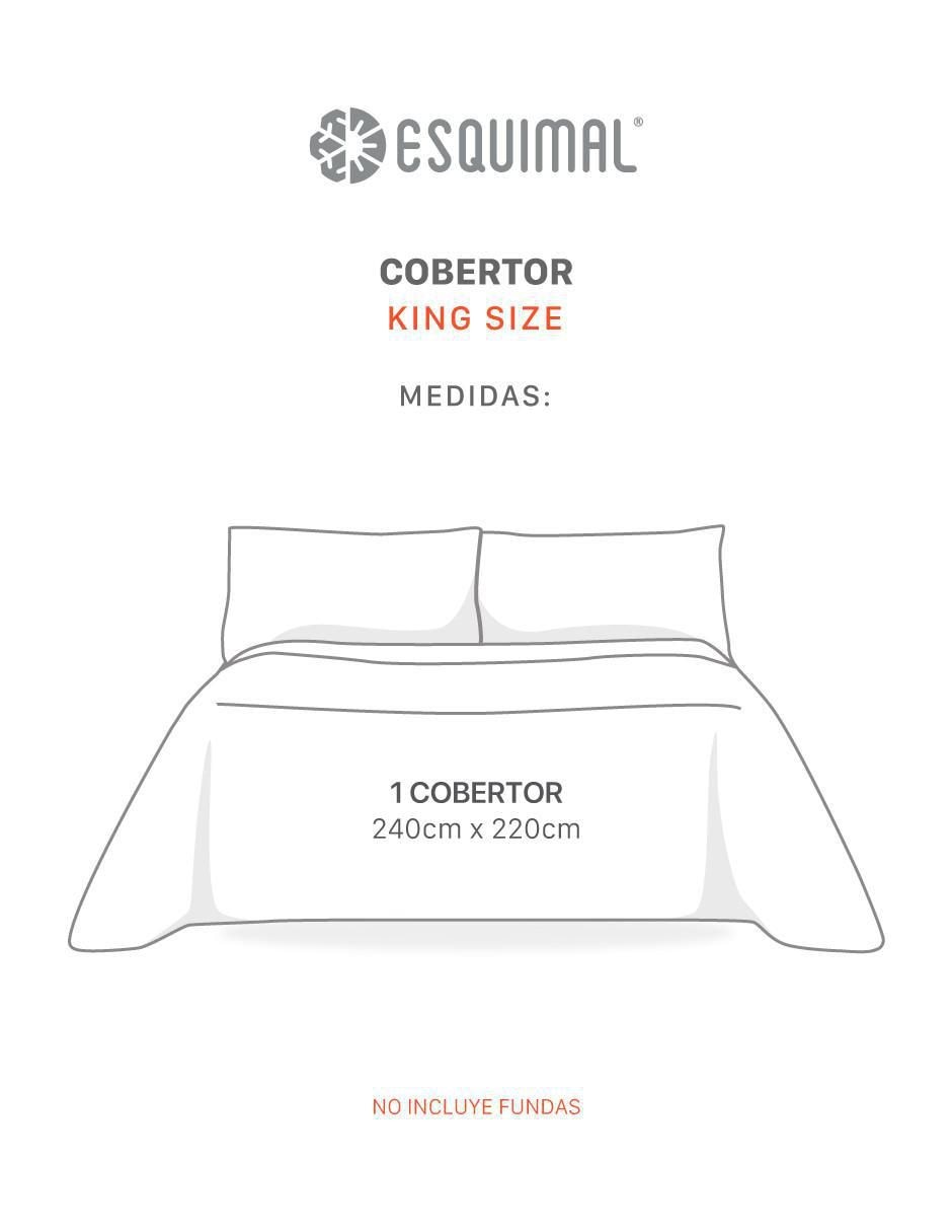 Cobertor Luxus estampado texturizado