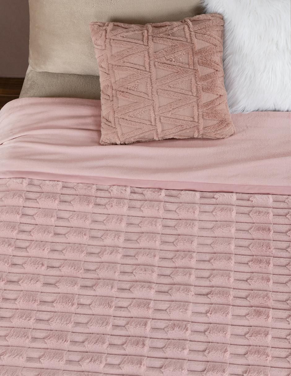 Cobertor Luxus estampado texturizado 7