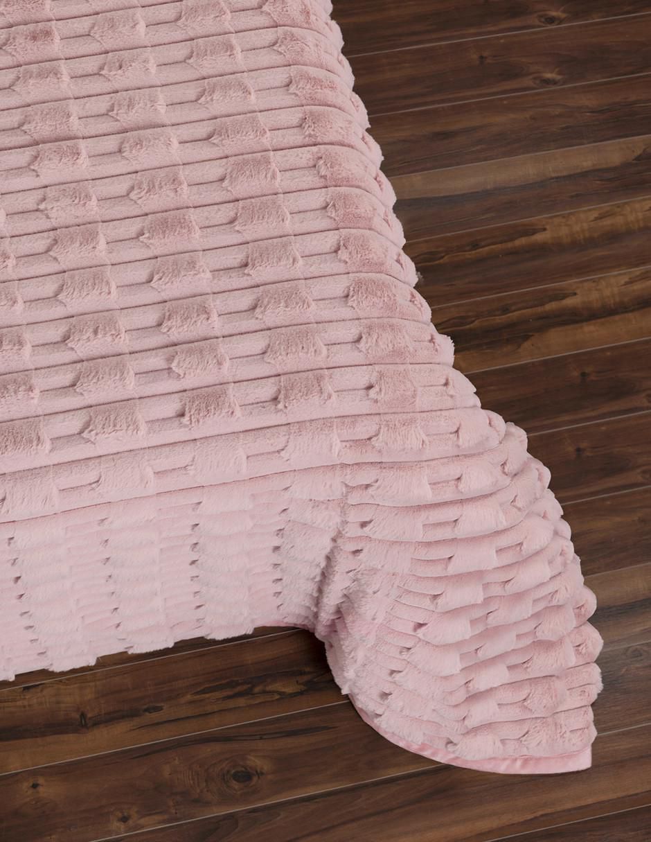 Cobertor Luxus estampado texturizado