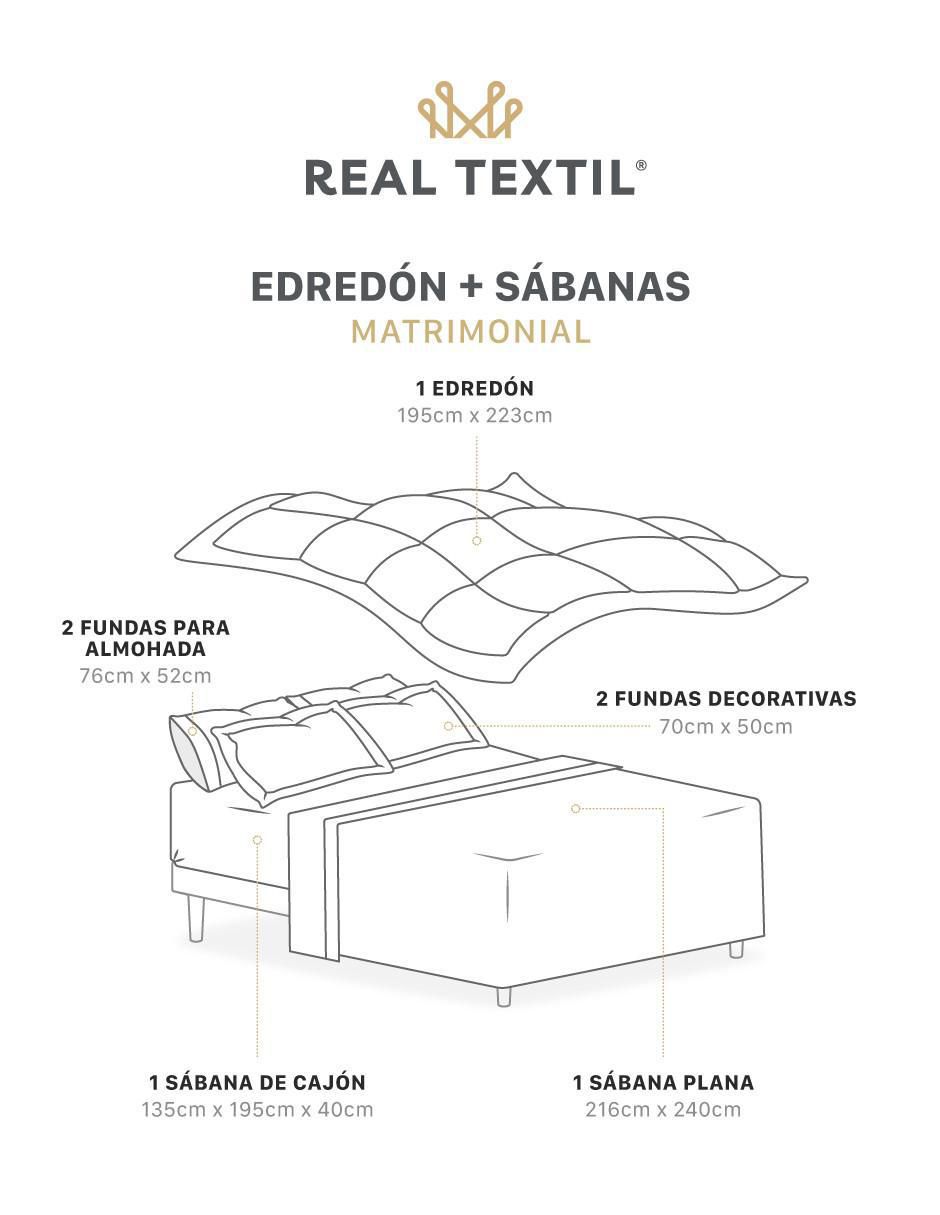 Set edredón Real Textil