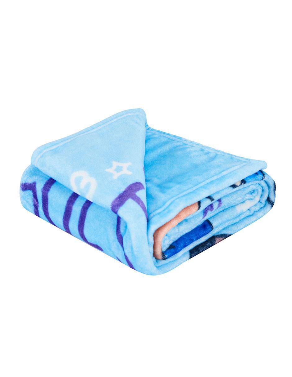 Cobertor Stitch Stitch flores estampado infantil 5