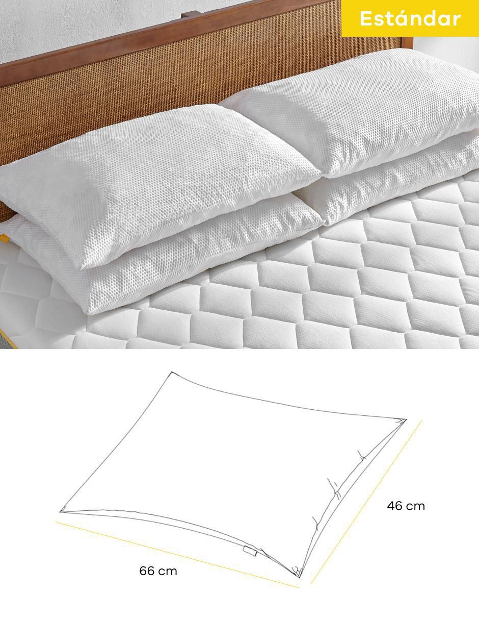 Set de almohadas Essential firmeza media 7