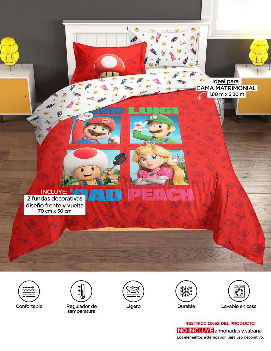 Set edredón Mario Bros 2