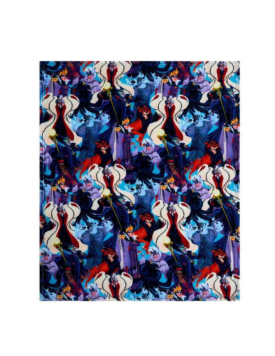 Cobertor Villains Disney Villanos pura maldad estampado infantil Cobertor Villains Disney Villanos pura maldad estampado infantil