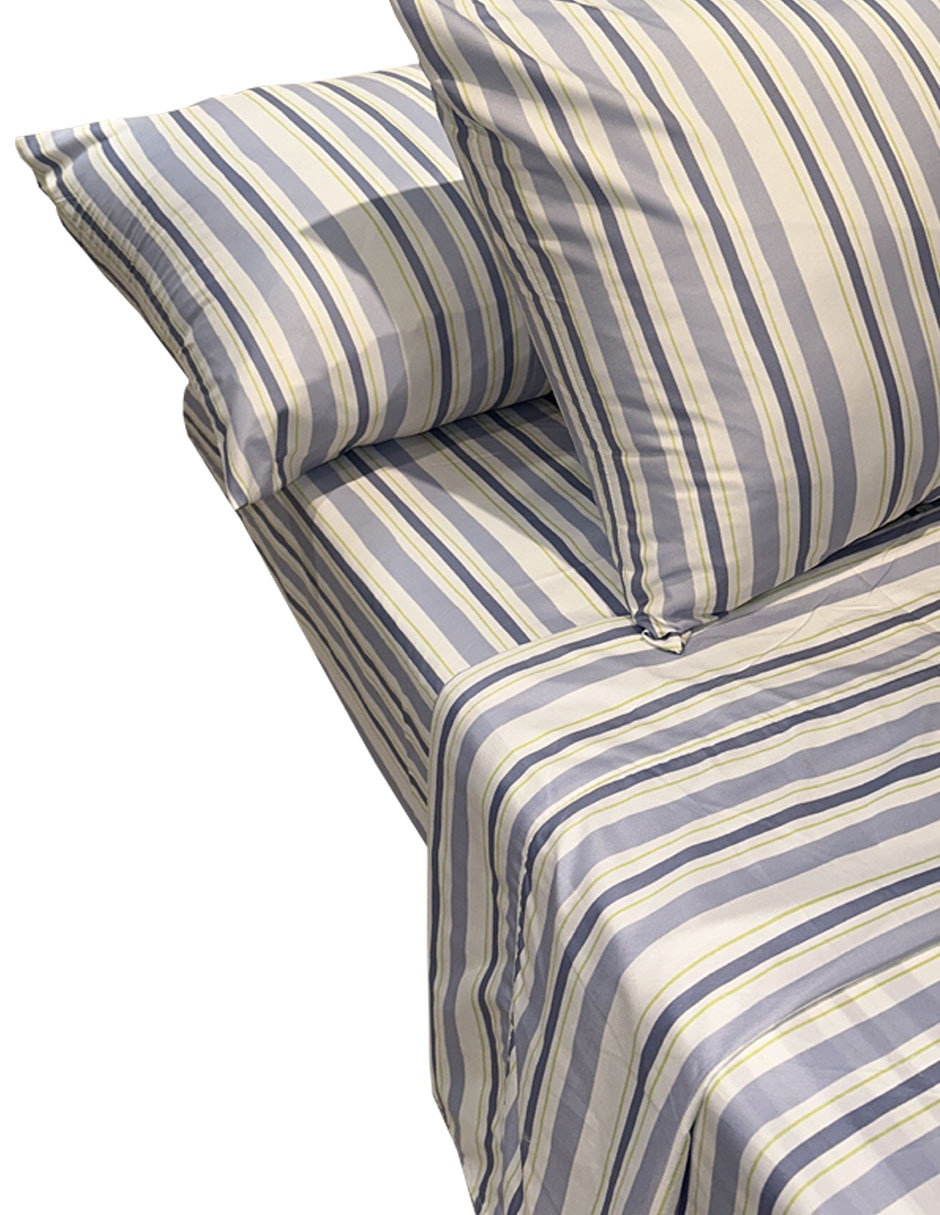 Juego de sábanas de microfibra Stripe 4