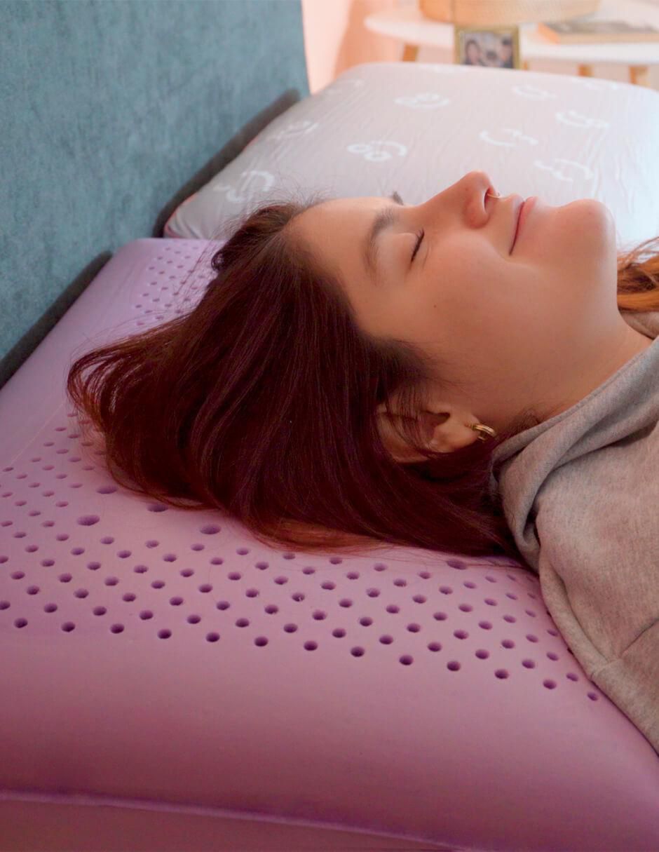 Almohada Aromaterapia Lavanda firmeza media 4