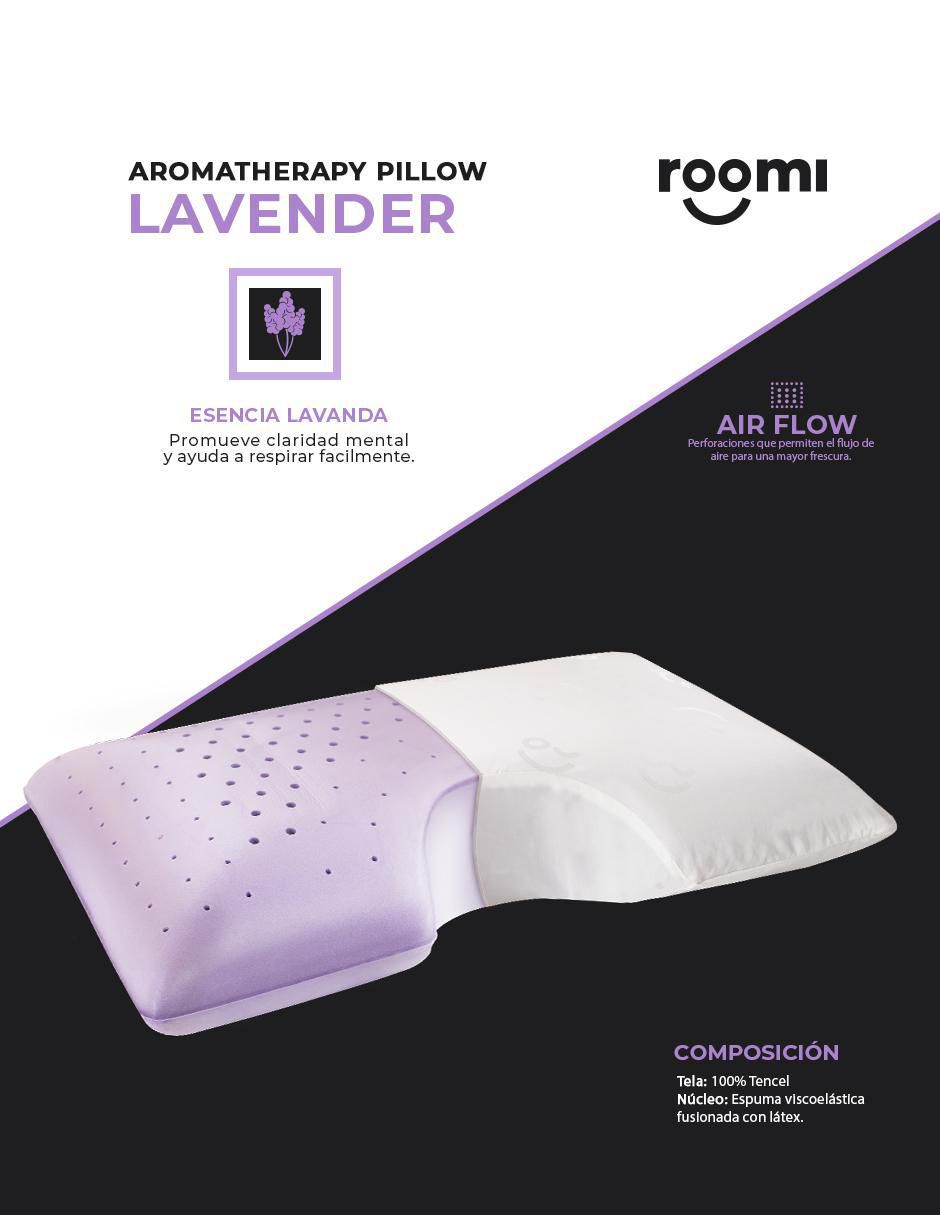 Almohada Shoulder Aromaterapia Lavanda firmeza media 2