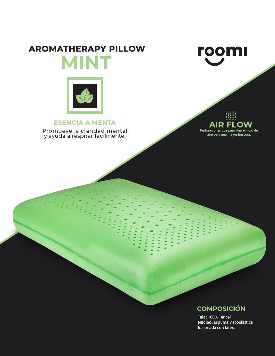 Almohada Aromaterapia Menta Estándar firmeza media 2