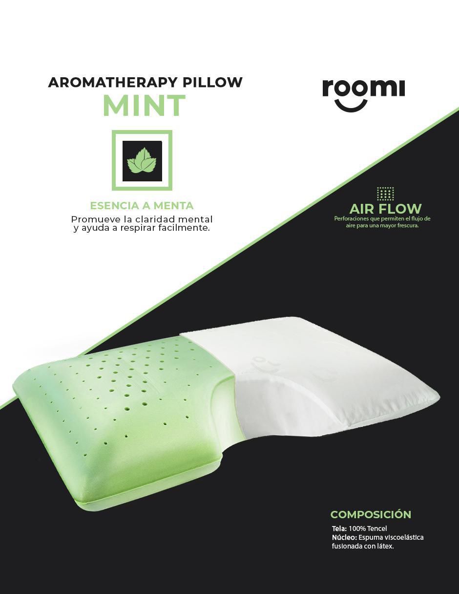 Almohada Shoulder Aromaterapia Menta firmeza media 2