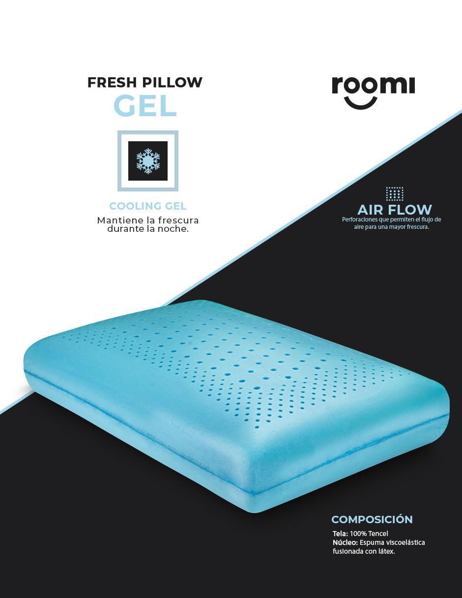 Almohada Fresh Pillow Gel firmeza media 2