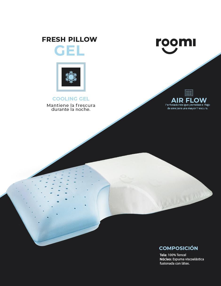 Almohada Shoulder Fresh Pillow Gel firmeza media 4