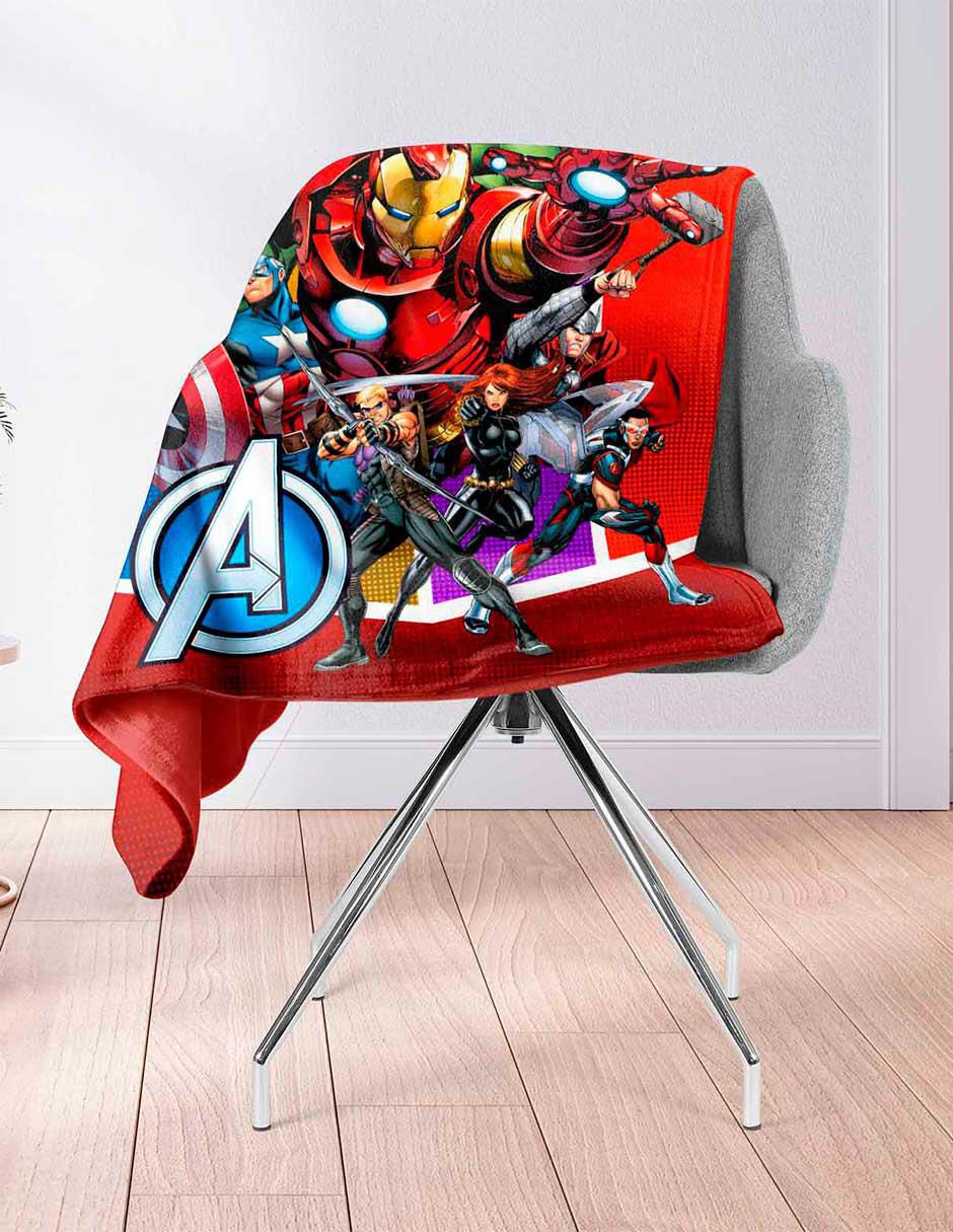 Cobertor Avengers estampado infantil 4
