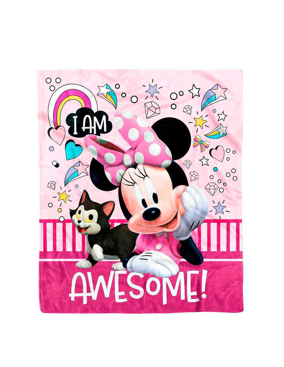 Cobertor Minnie Mouse estampado infantil Cobertor Minnie Mouse estampado infantil