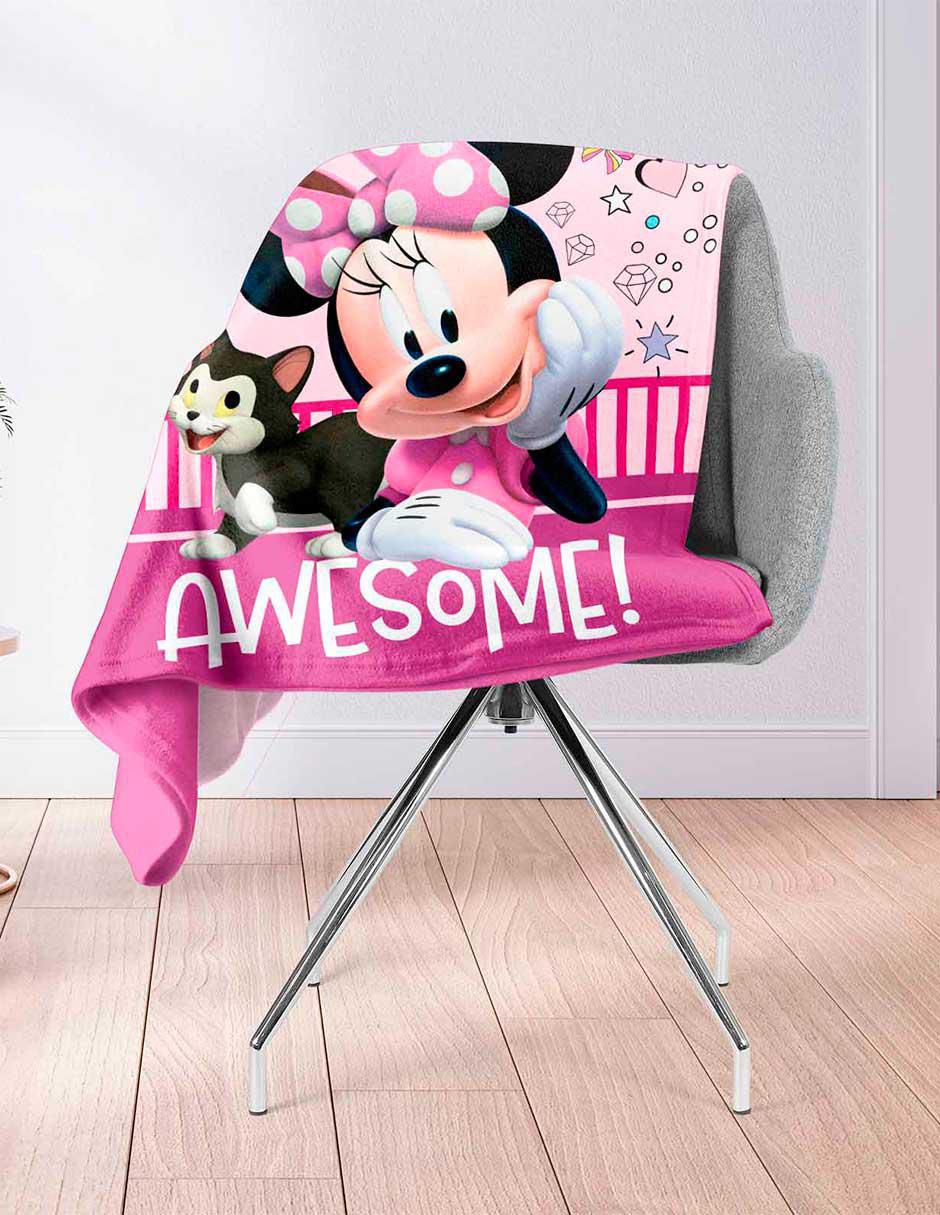 Cobertor Minnie Mouse estampado infantil 4