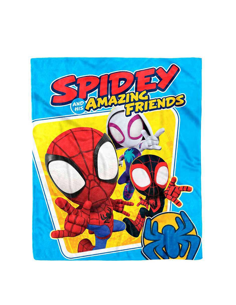 Cobertor Spidey and his Amazing Friends estampado infantil