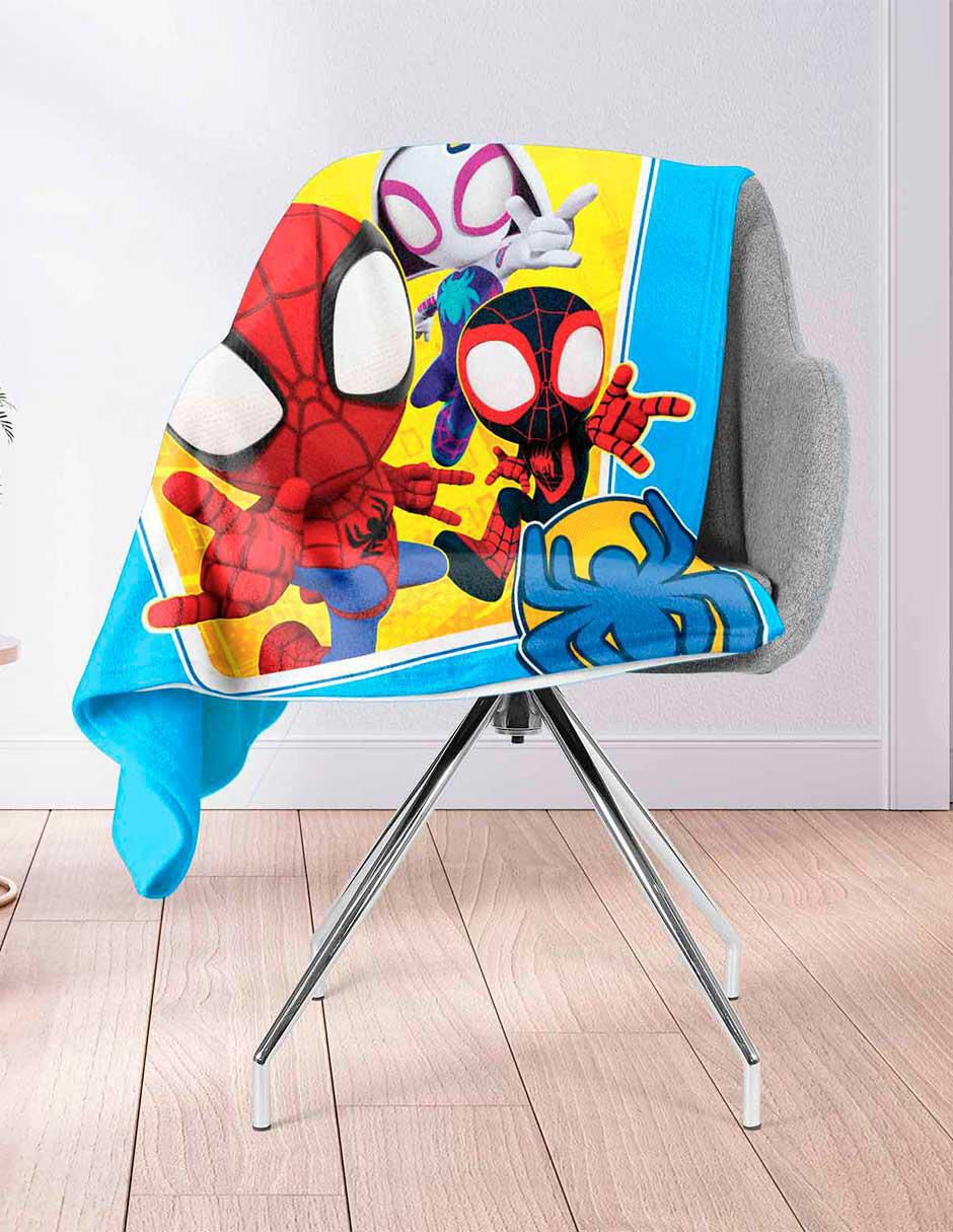 Cobertor Spidey and his Amazing Friends estampado infantil 4