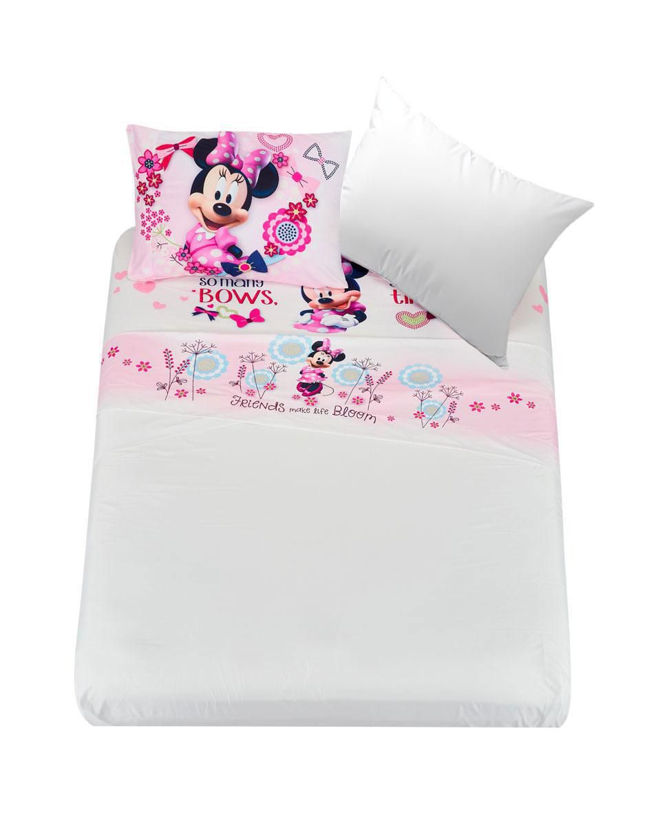 Juego de sábanas de microfibra Providencia Minnie Flores Suburbia - Main Image