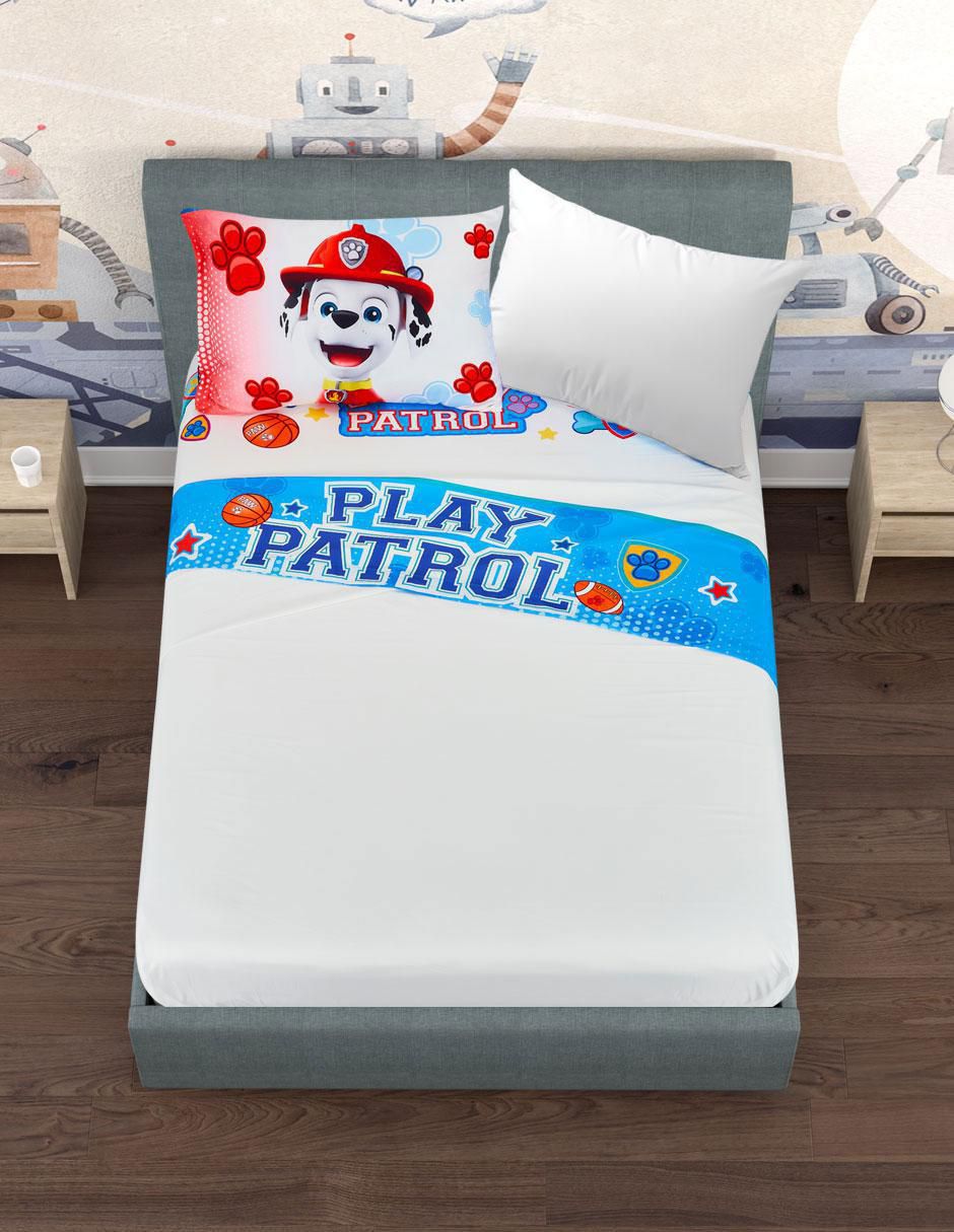 Juego de sábanas de microfibra Paw Patrol Deportes 2