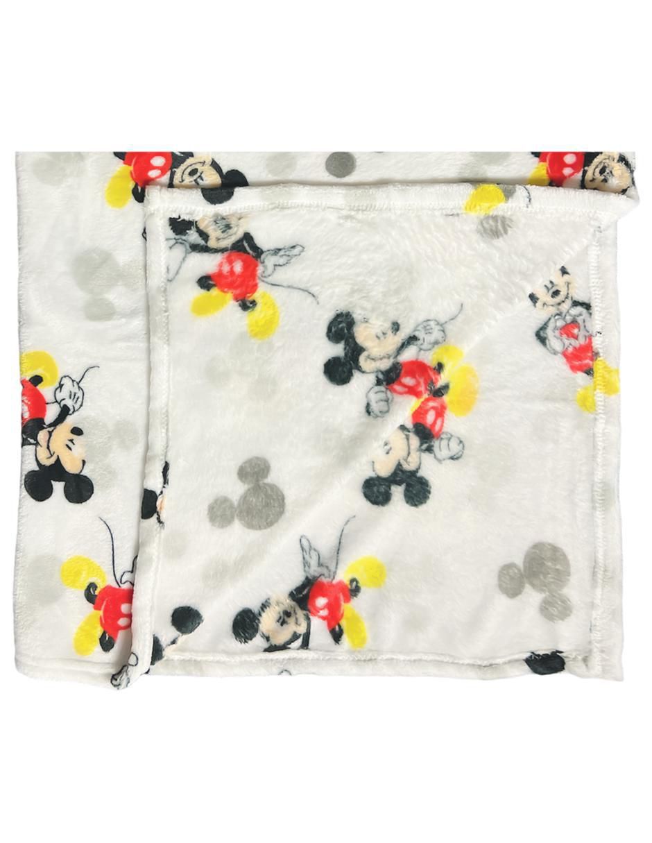 Set frazada/cojin de tejido microfibra Mickey Mouse Mickey 4