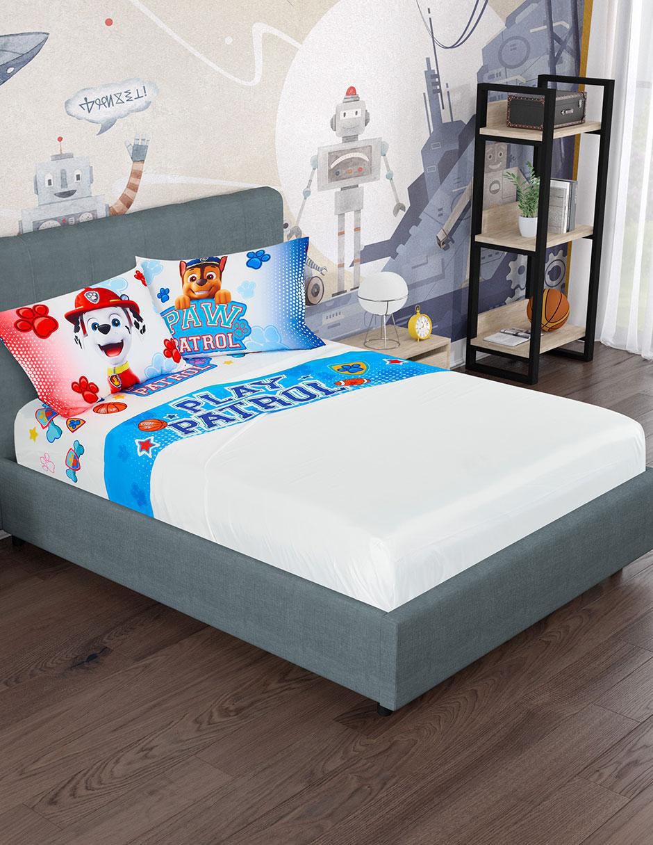 Juego de sábanas de microfibra Paw Patrol Deportes Juego de sábanas de microfibra Paw Patrol Deportes