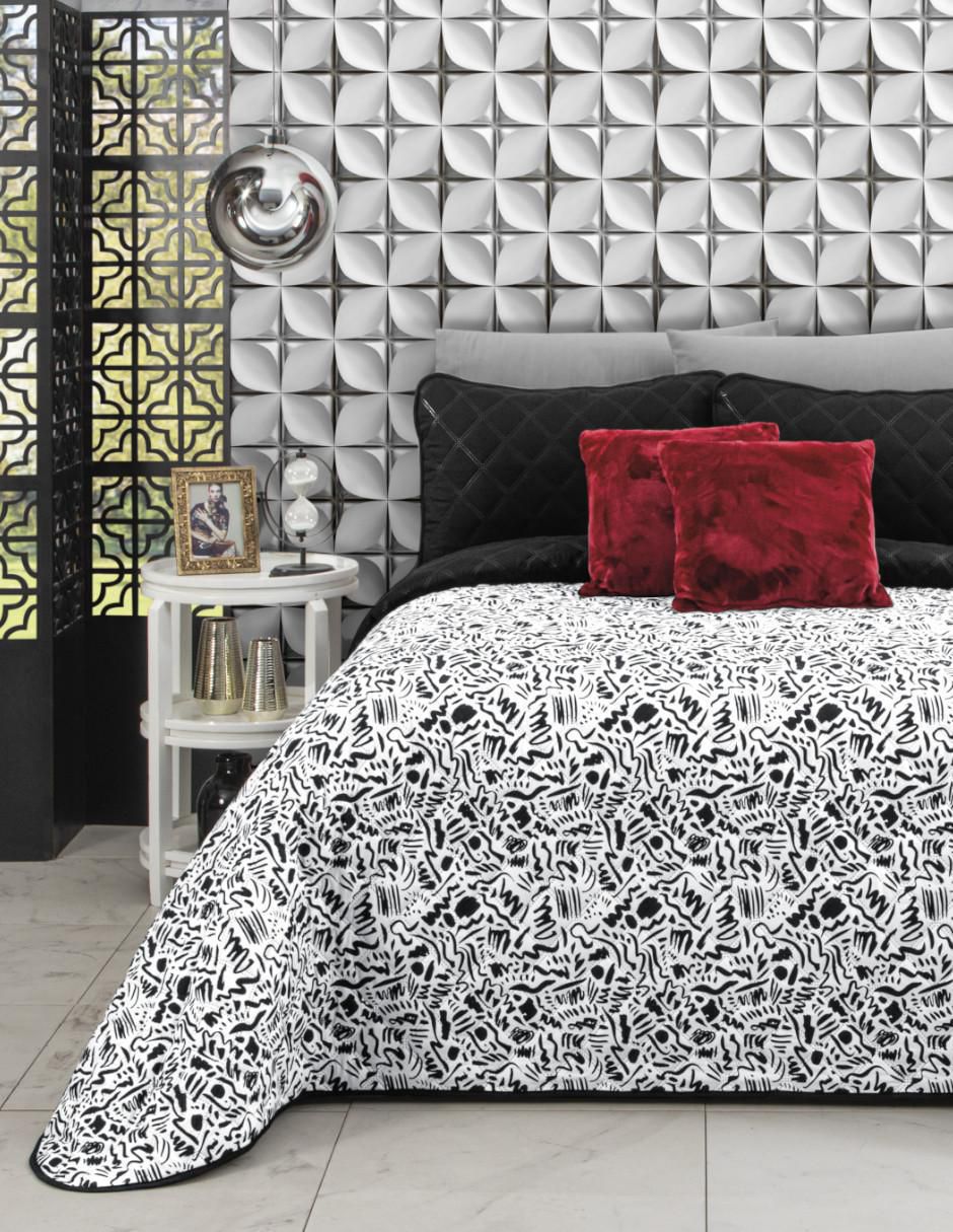 Set de colcha Ligera Black & White