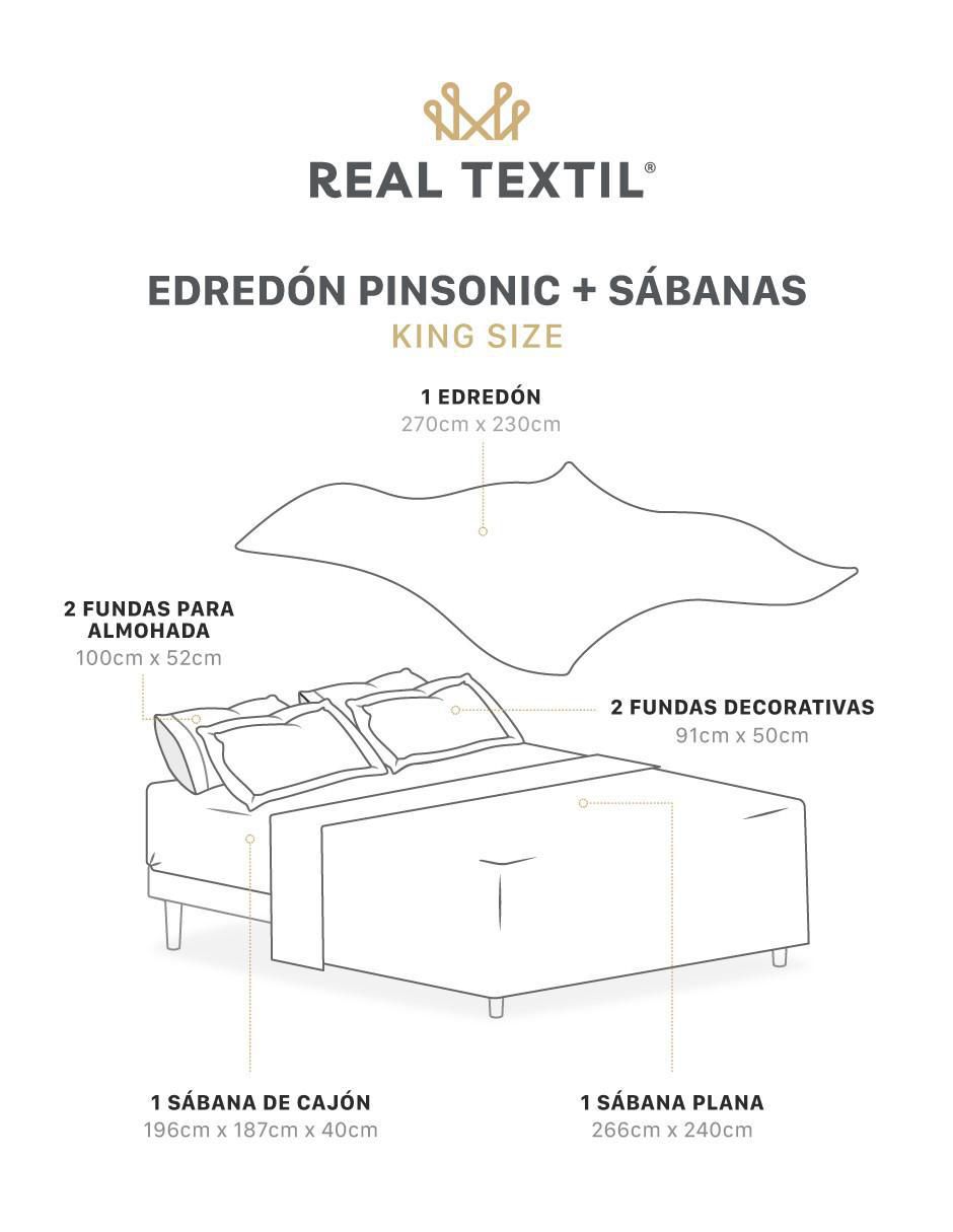 Set edredón Pinsonic 7