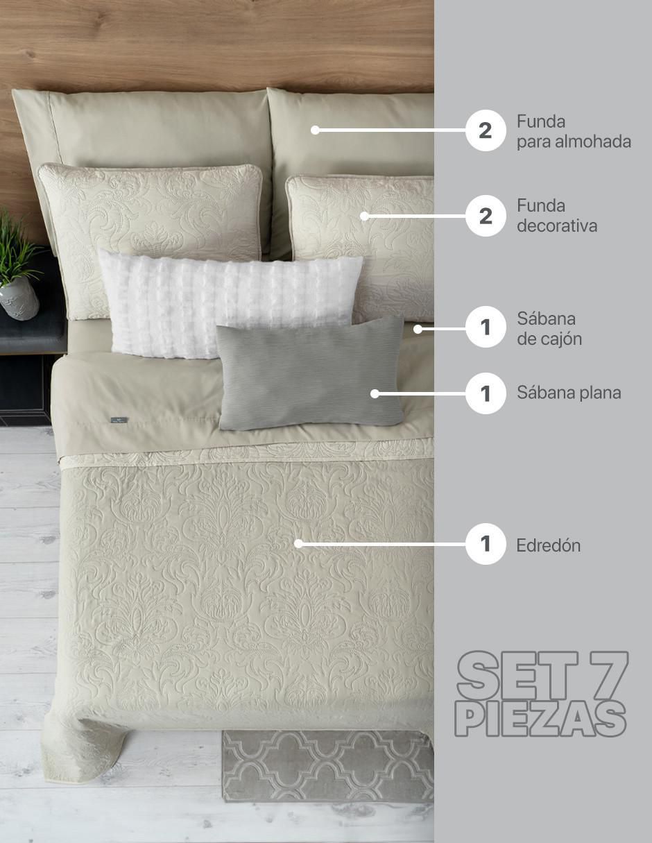 Set edredón Real Textil Pinsonic