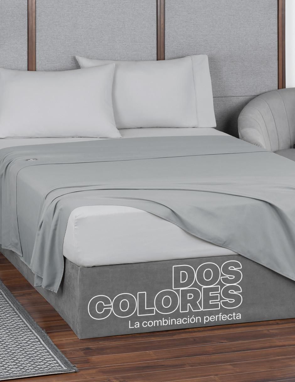 Juego de sábanas "de" poliéster real textil 2 colores