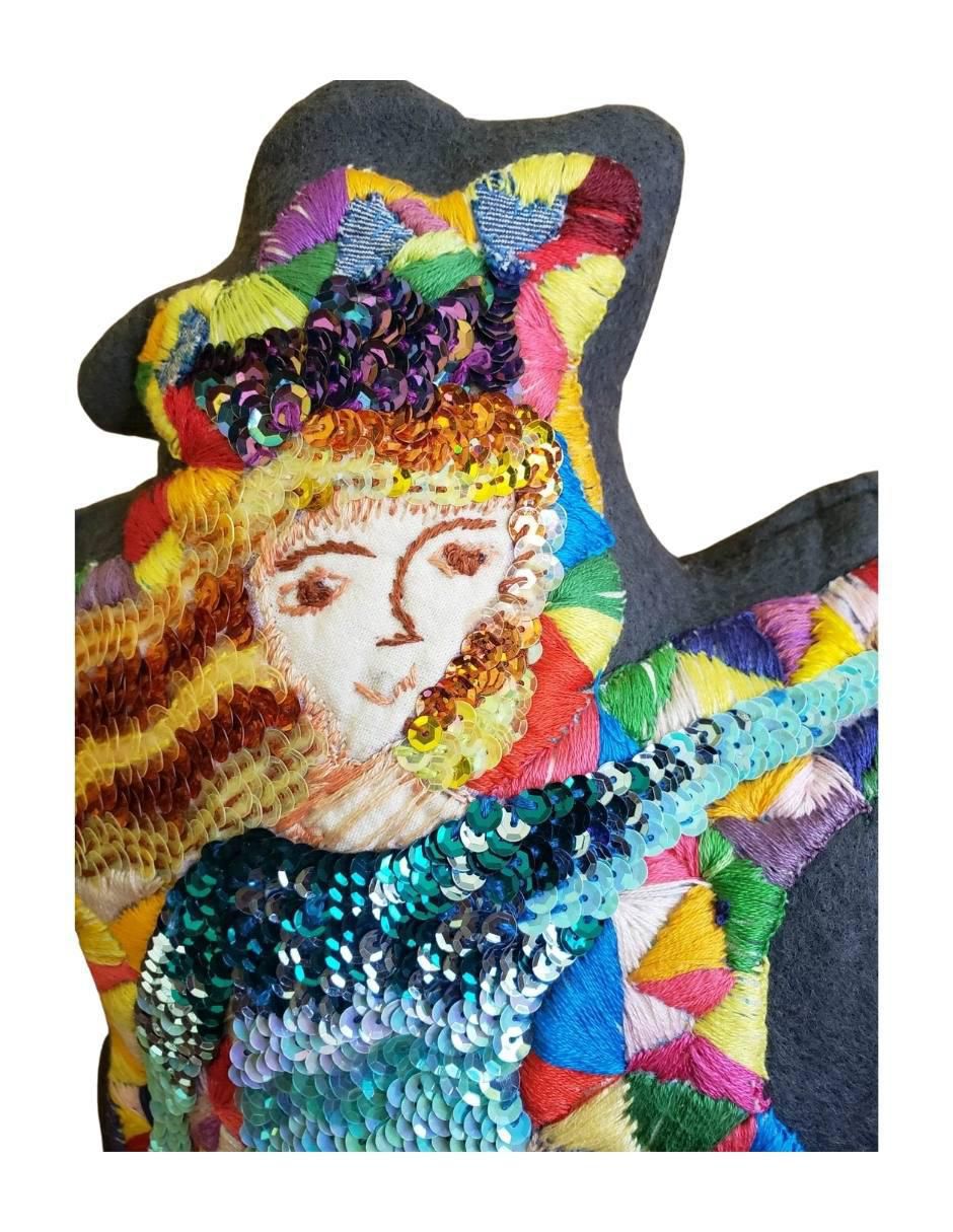 Cojín Sirena Niña 2