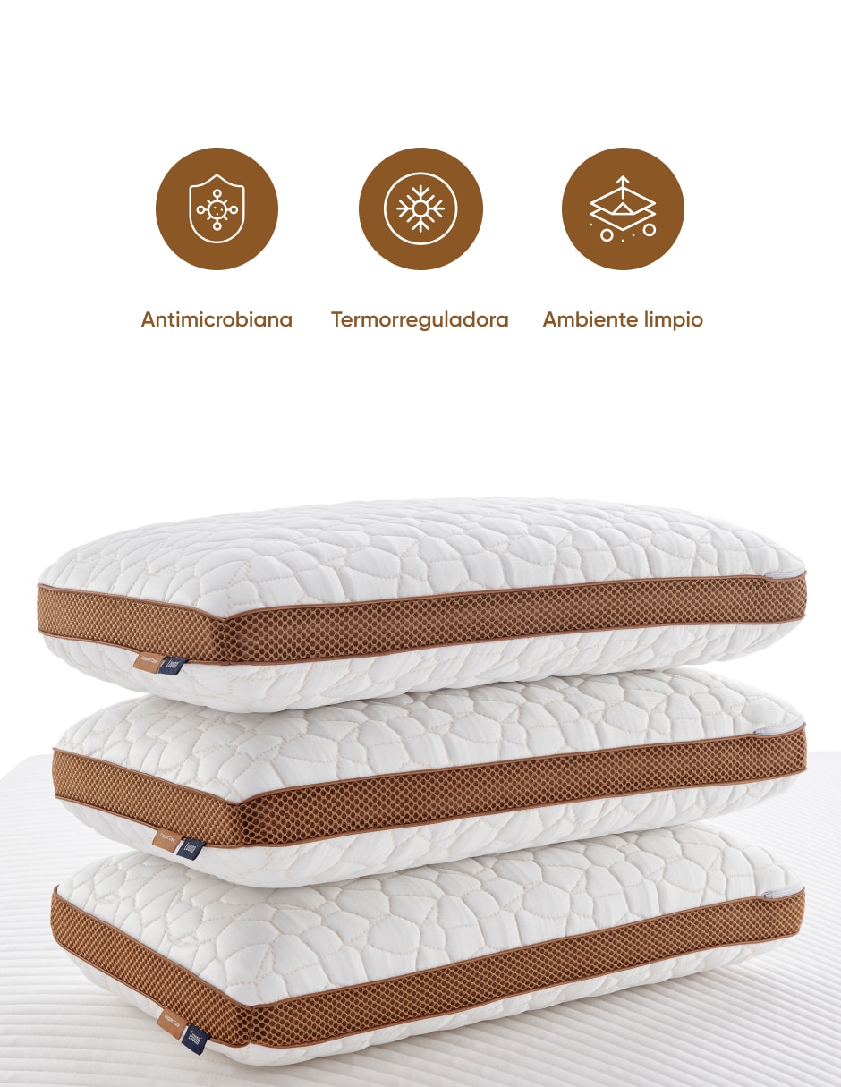Almohada Copper Care firmeza alta 3