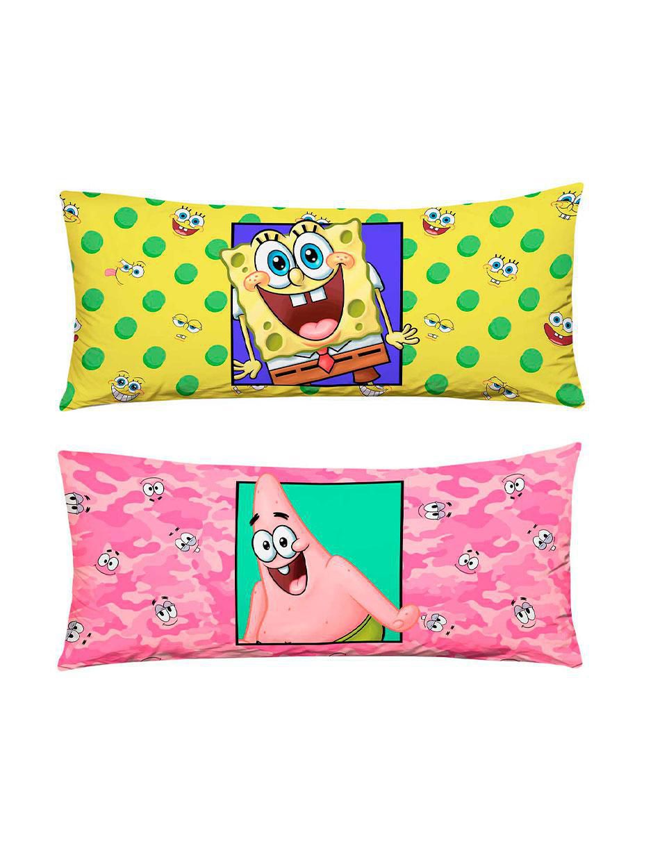 Almohada Súper Jumbo 120x50 cms Bob Esponja Square Pants firmeza media 3