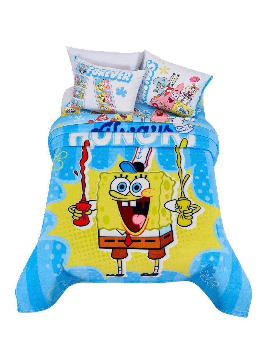 Cobertor Bob Esponja Serenity Matrimonial 4