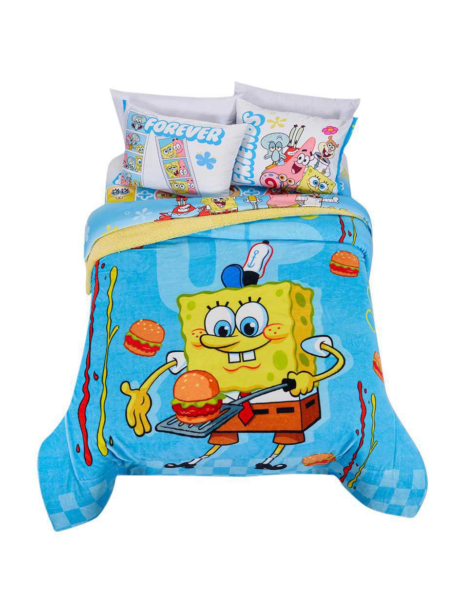 Edredón Serenity Matrimonial Bob Esponja Order Bob Esponja 3