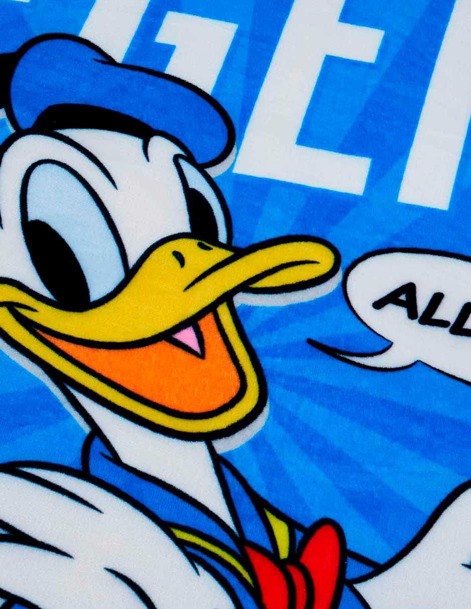 Cobertor Donald Duck Serenity Matrimonial Hot Blue 4