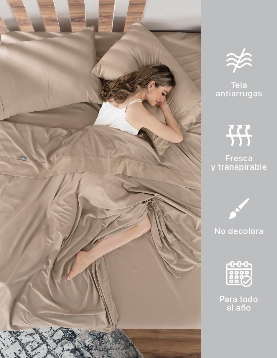 Juego de sábanas "de" microfibra real textil 2000 collection