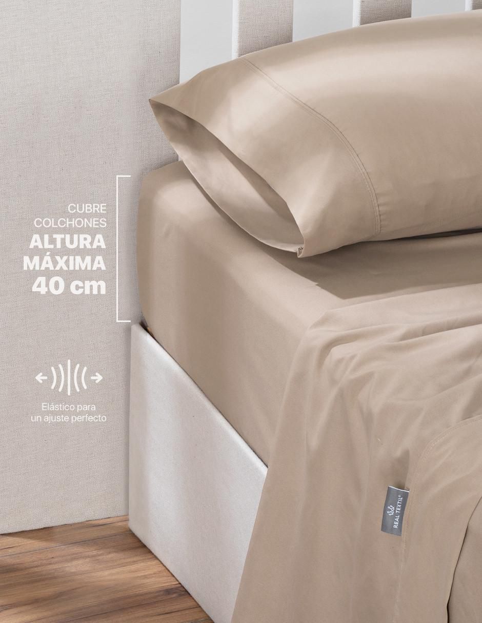 Juego de sábanas "de" microfibra real textil 2000 collection
