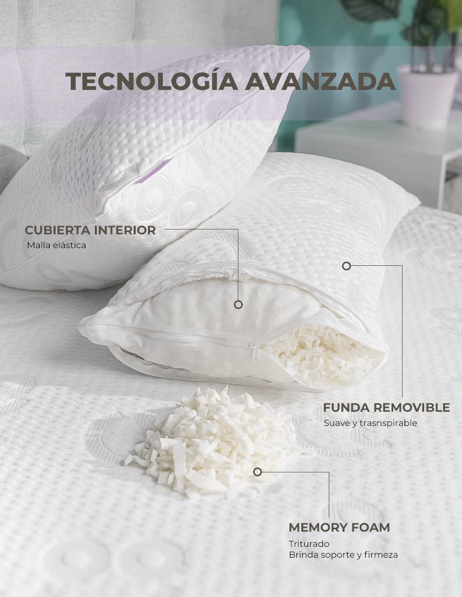 Set de almohada firmeza alta 3