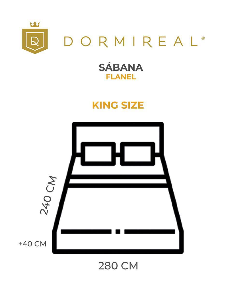 Juego de sábanas de franela Vancouver 2