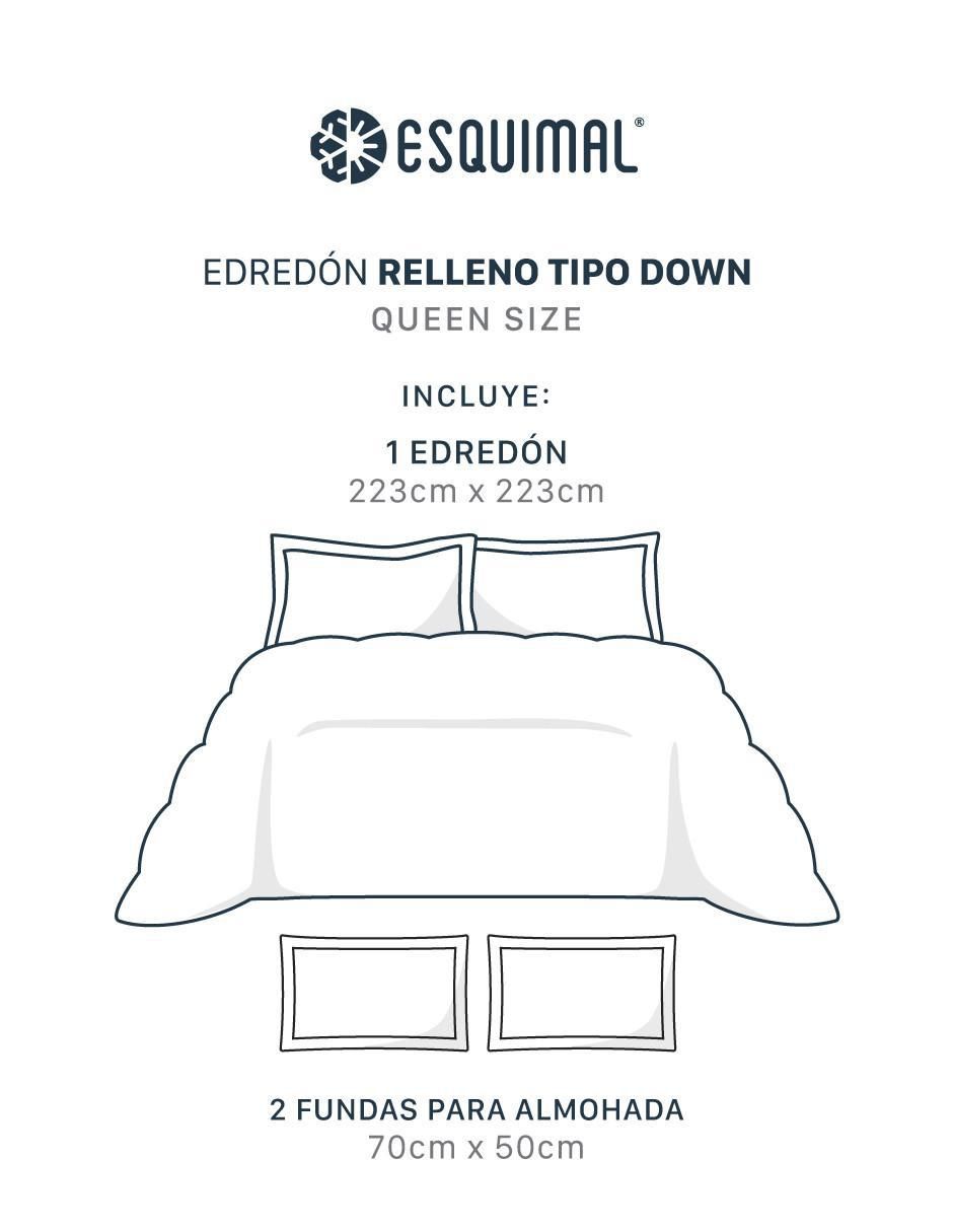 Set edredón esquimal duvet trenzado sin temática