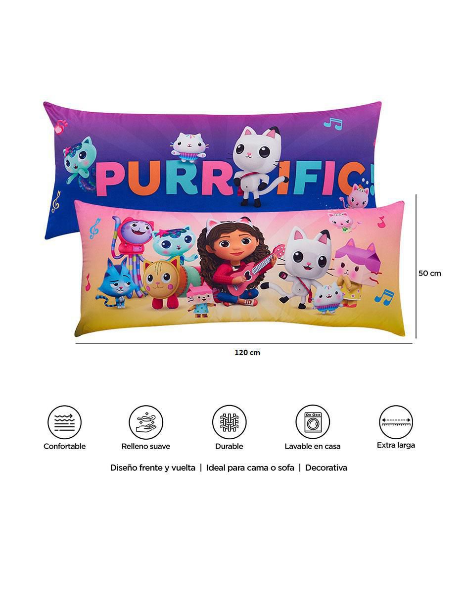 Almohada Súper Jumbo Gabby Purrific firmeza media 7