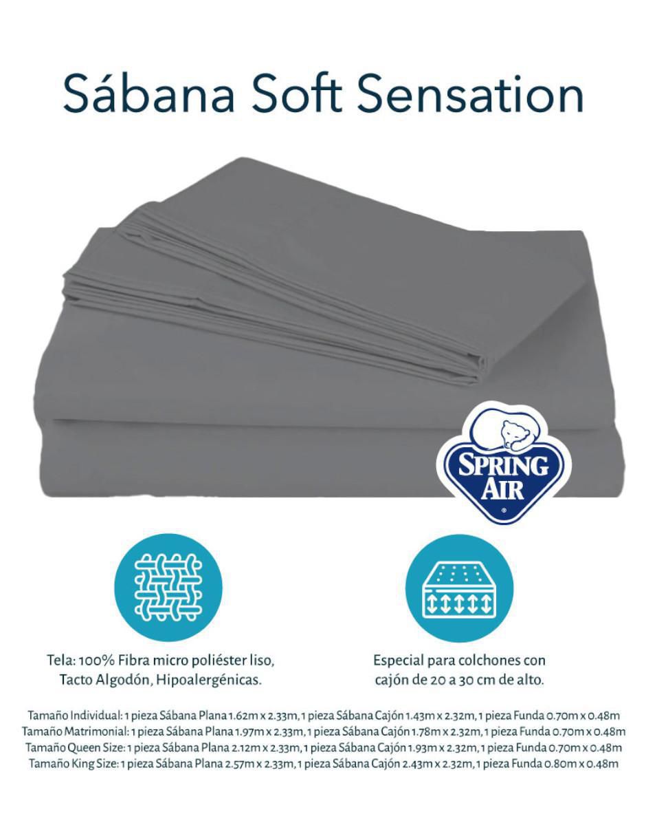 Juego de sábanas de algodón y poliéster Spring Air Soft one