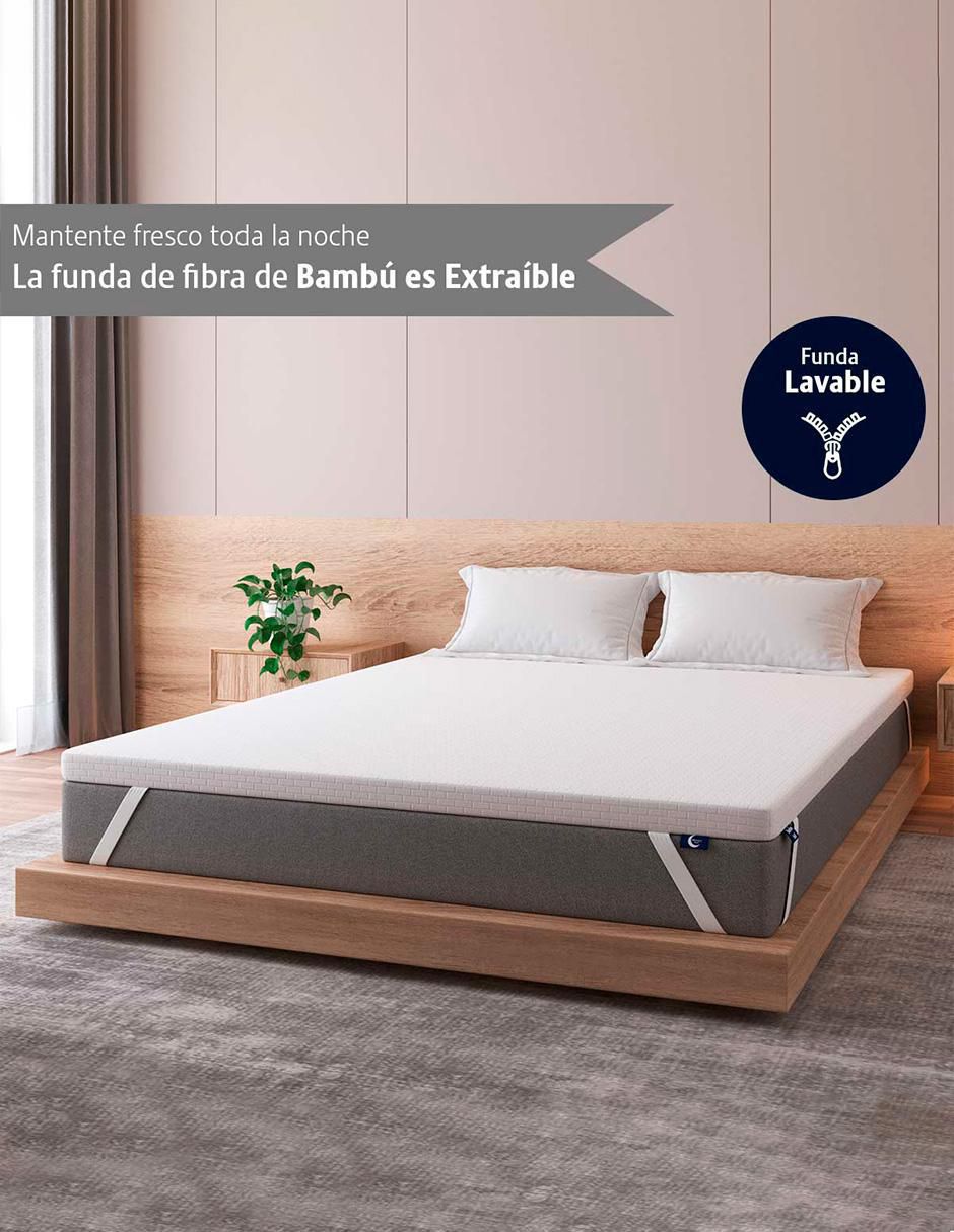 Colchoneta Bamboo Soft confort medio 5