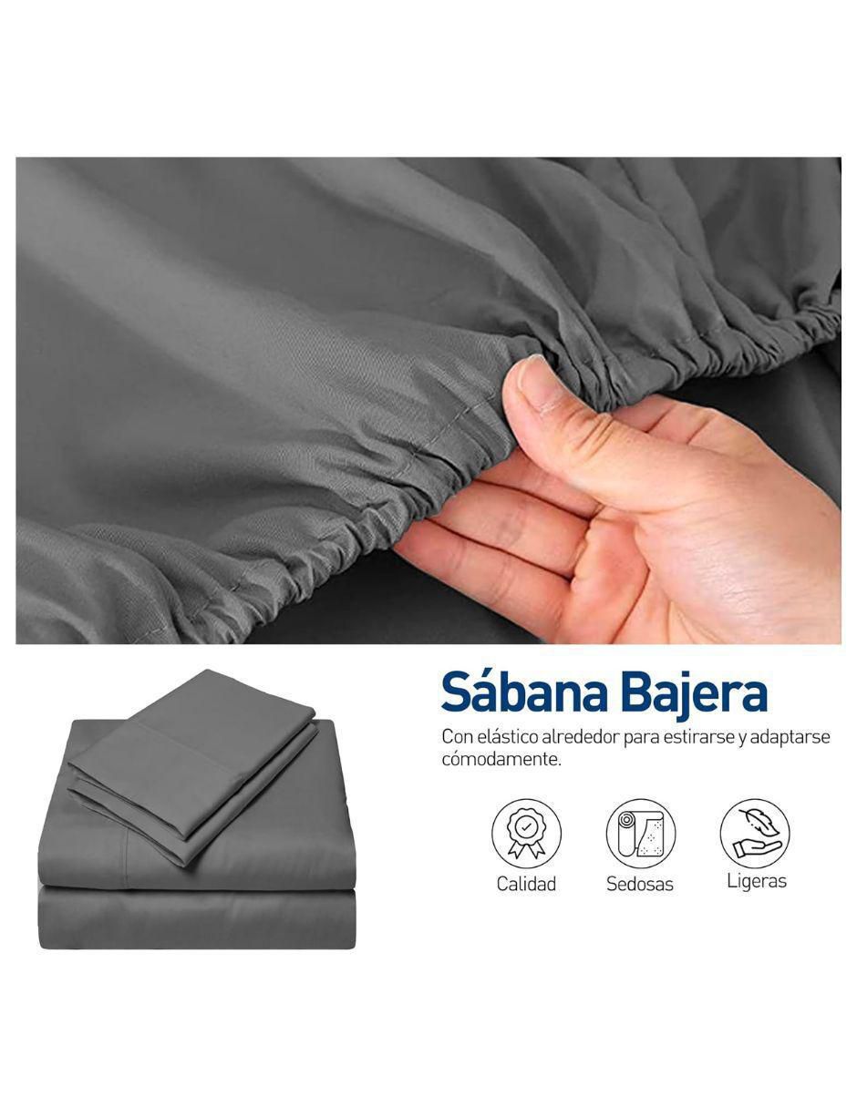 Juego de sábanas de poliéster 1500 hilos 5