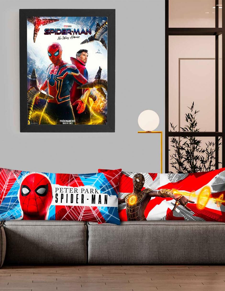 Almohada Súper Jumbo Spider Man Black firmeza media 5